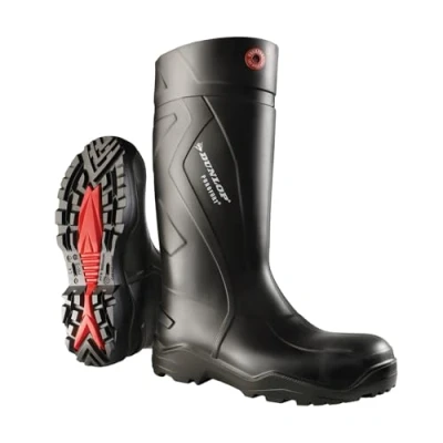 Imagen de Dunlop Purofort+ Full Safety Botas de gomma, Negro, EU 49