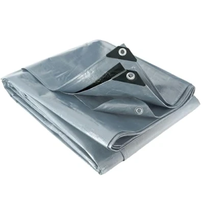 Imagen de Lona multifuncional gris y negra 200 g/m2 WERKA PRO 6 x 10 m