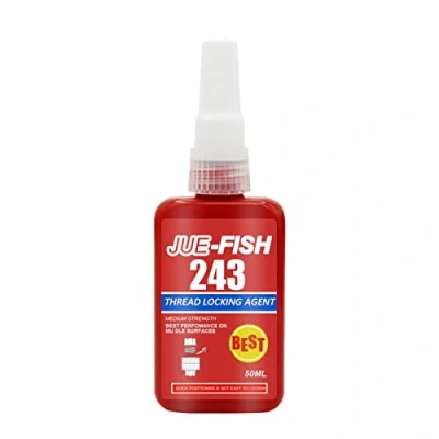 Imagen de Blue Threadlocker, 243 Screw Sealant Threadlocker For M2 M12 Screw, Thread Lock, 50ml Medium Strength locker Blue, Heavy Duty Glue Anaerobic Adhesive Sealing