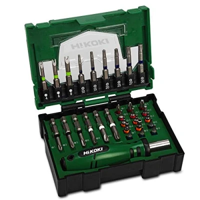 Imagen de Hikoki 40030023 apilables para juego de puntas seguridad (31 piezas)