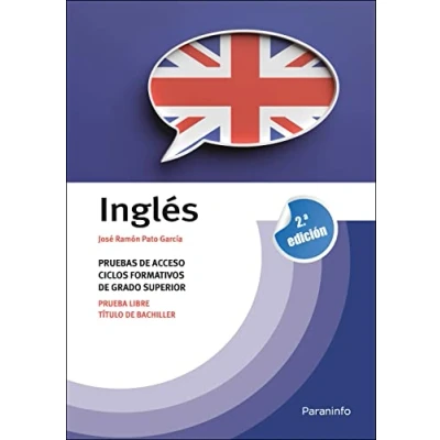 Imagen de Temario inglés pruebas acceso ciclos formativos grado superior: Gramática inglesa (Lengua extranjera: o francés)