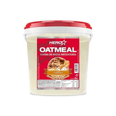 Imagen de OATMEAL Harina De Avena HERO TECH NUTRITION 2k. Sabor Cookies Cream