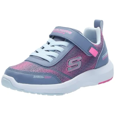 Imagen de Skechers Dynamic Tread Zapatillas Charcoal/pink para niños, Talla: 29, Zapatos