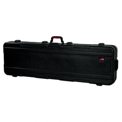 Imagen de Gator Cases Frequent Flyer TSA Estuche para teclado de polietileno moldeado ATA con ruedas teclados extraplanos 88 notas (GTSA KEY88SL)