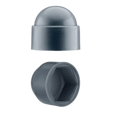 Imagen de EMFA Tapas Protectoras de Tornillos M10 para la Llave 17 Antracita 10 Piezas hexagonales (10, 17)
