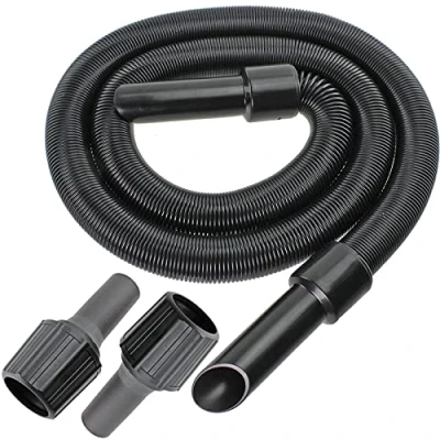 Imagen de SPARES2GO Kit de Manguera Extensión compatible con Titan Aspiradoras (Manguera 6 Metros + 3 Adaptadores)