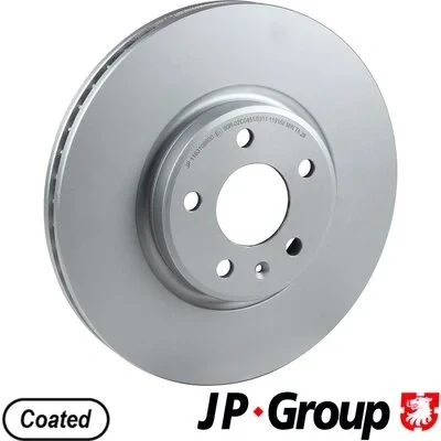 Imagen de JP GROUP 1163108600 Disco de freno Eje delantero 320 30 5 ventilado revestido AUDI: A5 B8 Coupé, A6 C7 Avant, Q5