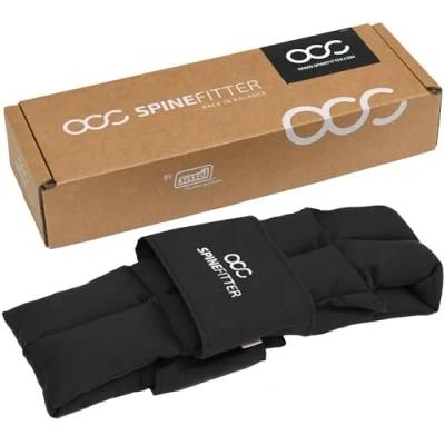 Imagen de SPINEFITTER by Sissel® Linum Cojín de calor y frío semillas lino Tratamiento específico para la musculatura espinal relajación bienestar óptimos Aplicación versátil Forma