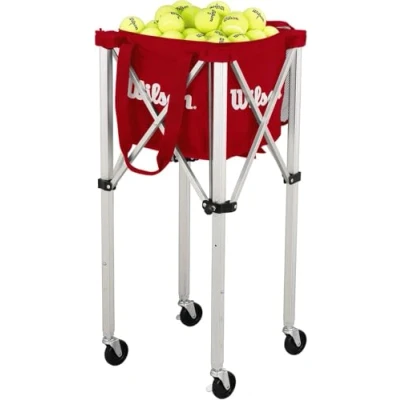 Imagen de WILSON Tennis Teaching Cart &amp; Bag Carrito para Pelotas Unisex, Red, NS