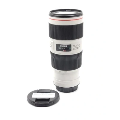 Imagen de Canon EF 70 200mm f/4L IS USM Objetivo para (Distancia Focal 200mm, Apertura f/4 32, Zoom óptico 2.8X,estabilizador, diámetro: 77mm) Negro y Blanco