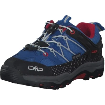 Imagen de CMP Kids Rigel Low Trekking Shoes WP, Zapatos de Trekking, Unisex niños, Cobalto Stone Fire, 40 EU