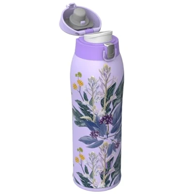 Imagen de Super Sparrow Botella Agua Acero Inoxidable Termica 750ml Termo Sin BPA, de Agua, para Deporte, Viaje, Escuela, Exterior, Oficina, Hogar