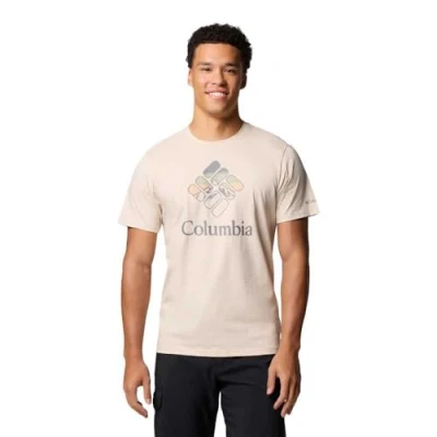 Imagen de Columbia Rapid RIDGE Graphic TEE Camiseta estampada, Hombre, Talla: XS, Dark stone