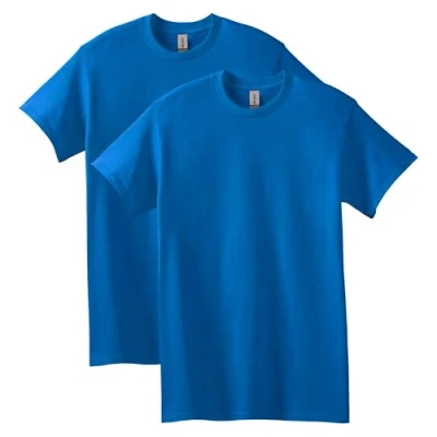 Imagen de Gildan Heavy Cotton T Shirt, Style G5000, Multipack Camisa, Royal (Paquete de 2), XL (Pack 2) para Hombre