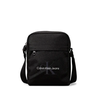 Imagen de Calvin Klein Jeans Essentials Reporter Bandolera, Hombre, Talla: One Size, Black