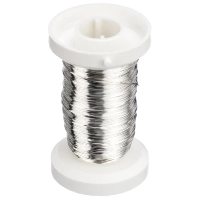 Imagen de Gütermann/KnorrPrandell 6468713 de Alambre en Rollo, Plata 0,4 mm [Importado Alemania]
