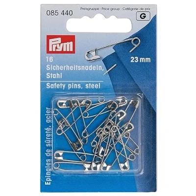 Imagen de Prym Safety Pins, Metal, Silver, 9.3 x 5.7 0.7 cm