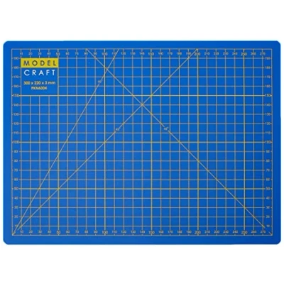 Imagen de Modelcraft Alfombrilla de Corte A4, Color Azul