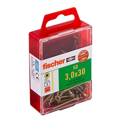 Imagen de fischer 653925 PowerFast I, Amarillo, 3,0x30
