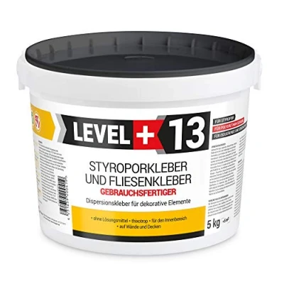 Imagen de 5 kg de pegamento poliestireno para corcho, adhesivo renovación, dispersión, montaje RM13