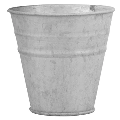 Imagen de Fallen Fruits OZ50 Maceta de Zinc (12 cm), Color Gris