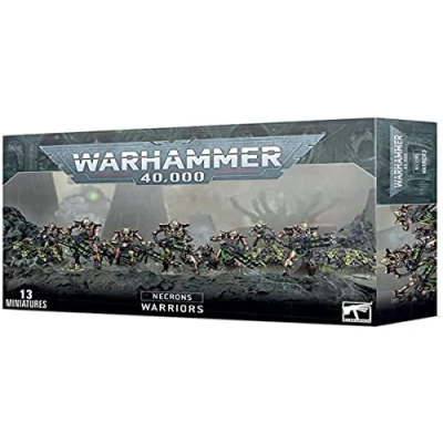 Imagen de Games Workshop Warhammer 40k Necron Warriors, Color Negro