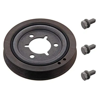 Imagen de febi BILSTEIN 36350 Polea de cigüeñal 6PK 148 5 con tornillos, para Plus CITROËN: Xsara Hatchback, C3 I Picasso