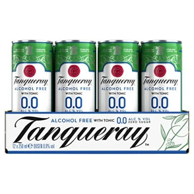 Imagen de Tanqueray Ginebras 00 y Tonic 250 ml x 12