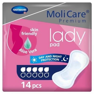 Imagen de MoliCare Pants Lady: Ropa Interior para Pérdidas de Orina Mujer, Cómodo y Fácil Usar; Incontinencia; 5 Gotas; Talla M; 8 Unidades