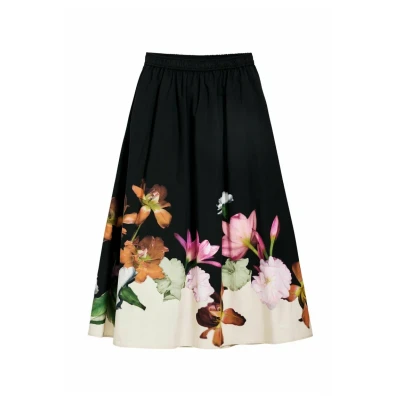 Imagen de Desigual Falda larga, Mujer, Talla: Large, Black