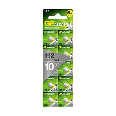 Imagen de GP 192F 2C10 Pilas de botón alcalinas (10 unidades)