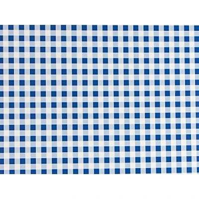 Imagen de Fablon Rollo de plástico Adhesivo (45 cm x 2 m), diseño a Cuadros, Color Azul