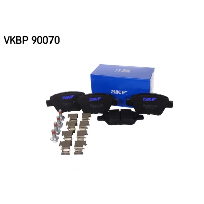 Imagen de SKF VKBP 90070 Juego de pastillas freno no preparado para indicador desgaste con accesorios
