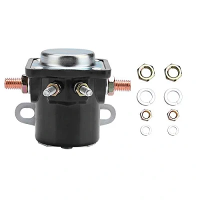 Imagen de KIMISS DC 12V 4 Terminal Interruptor de relé solenoide arranque servicio pesado reacondicionamiento Carro y Automóvil