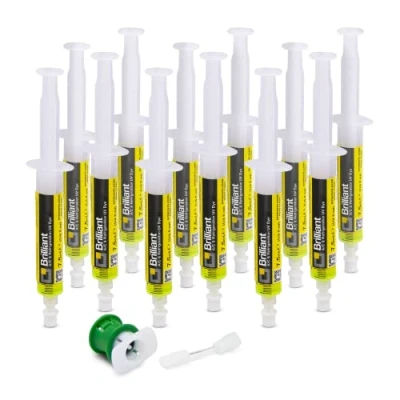 Imagen de Errecom Brilliant 12 x 7,5, Detector Fluoresciente UV para localizar las Fugas de Gas Refrigerante en los Sistemas Aire Acondicionado Automóviles, + adattator R1234yf