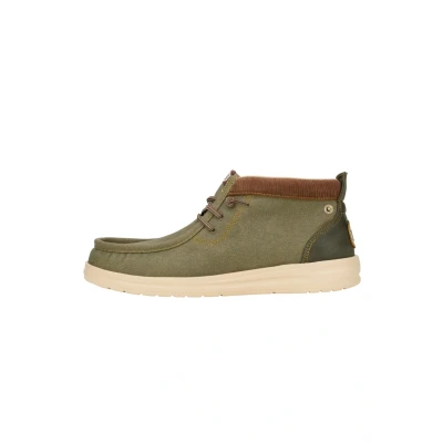 Imagen de Hey Dude Wally MID Gripr Workwear Náuticos, Hombre, Talla: 42, Dusty olive Zapatos