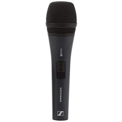 Imagen de Sennheiser E 835 S micrófono negro