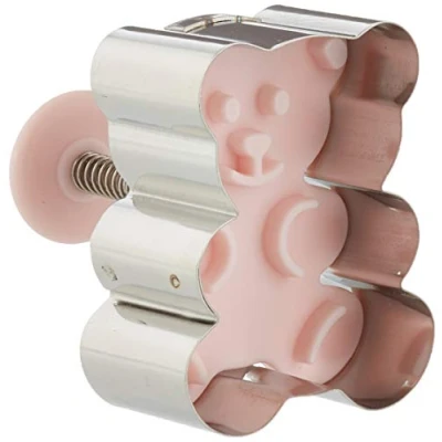 Imagen de Staedter, diseño de Oso Molde para Galletas con expulsor, Rosa