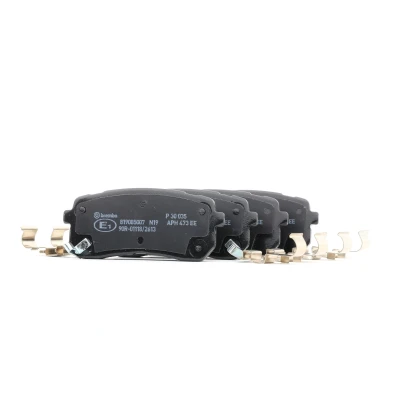 Imagen de BREMBO P 30 035 Juego de pastillas freno con avisador acústico desgaste Chapa antichirridos accesorios KIA: CARNIVAL / GRAND 3