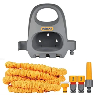 Imagen de Hozelock SuperHoze Extensible 15 m + Soporte Manguera, Standard