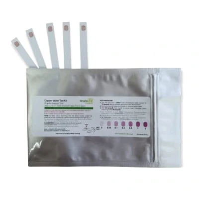 Imagen de Simplexhealth Cobre Check Agua Prueba Tiras (5 Tiras)