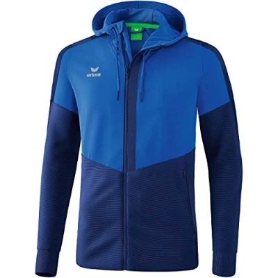 Imagen de ERIMA Squad Training Jacket con Capucha, Unisex, New Royal/New Navy, XL