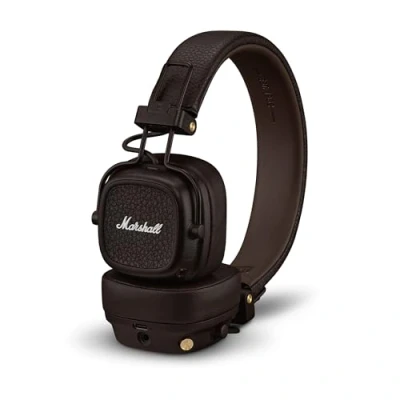 Imagen de Marshall Major V Auriculares Inalámbricos Bluetooth, 100 Horas de Reproducción Marron
