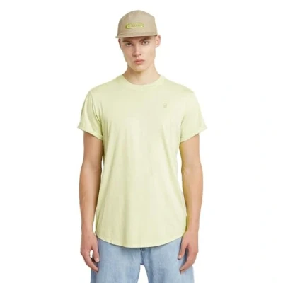 Imagen de G STAR LASH Camiseta básica, Hombre, Talla: Small, Bright chartreuse