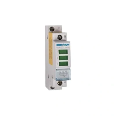 Imagen de Hager SVN221 Piloto led 230v corriente alterna triple color verde