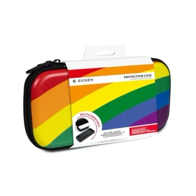 Imagen de Funda Nacon Rainbow, Para Nintendo Switch