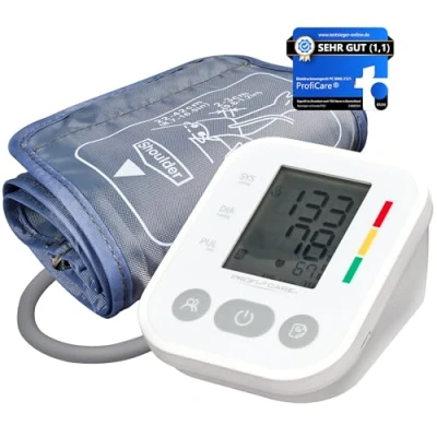 Imagen de ProfiCare, Tensiómetro de brazo con indicador, Cómoda conexión 360, Blanco, PC BMG3121