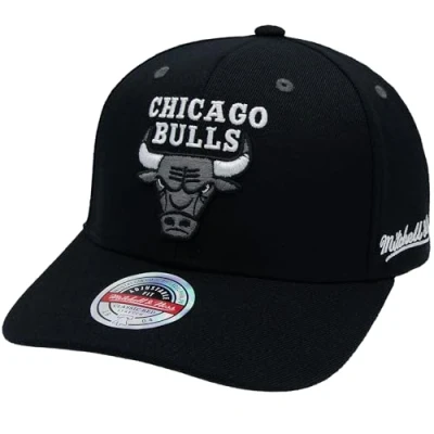Imagen de Mitchell &amp; Ness Snapback Classic Red Eazy B&amp;W, C. Bulls