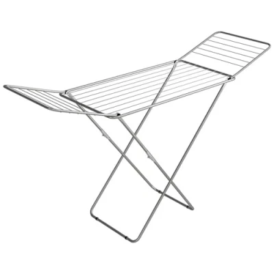 Imagen de Gimi Jolly Tendedero con Patas X, Metal, 180x55x93 cm, colores aleatorios, 1 Unidad (Paquete de 1)
