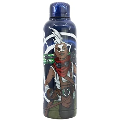 Imagen de Botella de agua reutilizable térmica acero inoxidable con doble aislamiento 515 ml League of Legends